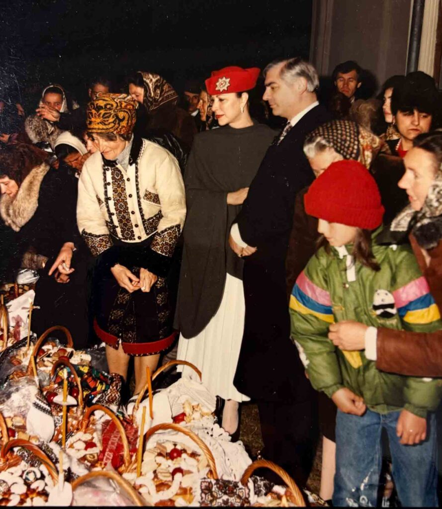 Prince Paul with the People of Romania